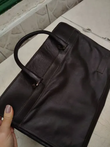 Bolsa maleta marrom escuro