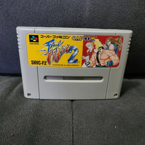 Final Fight 2 Super Famjcom Super Nintendo Original Olx Pay 