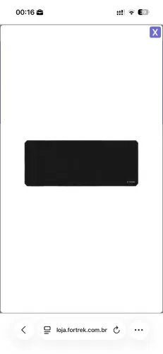 Mouse Pad Gamer Fortrek Speed MPG103 (800x300mm) Preto F