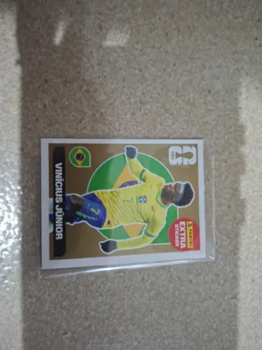 Figurinha legenda Vinicius jr gold 2026