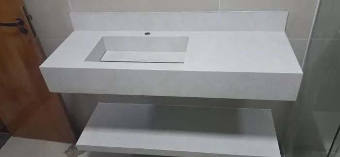Pia de banheiro 1.20 metros