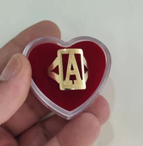 Lindos Anéis Em Moeda Antiga Idêntica ao Ouro 18K