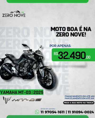 YAMAHA MT-03 | 2025 | (FINANCIO)