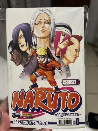Mangá Naruto Pocket volume 24 novo Panini