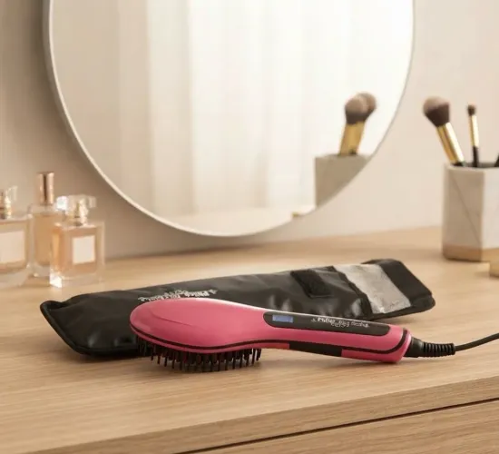 Escova Alisadora Philco Easy Brush + Bolsa Térmica