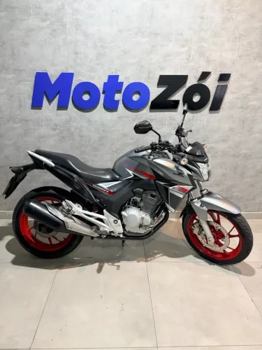 HONDA CB 250 TWISTER CINZA 2018