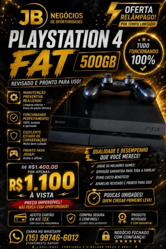 Playstation 4 fat 500gb