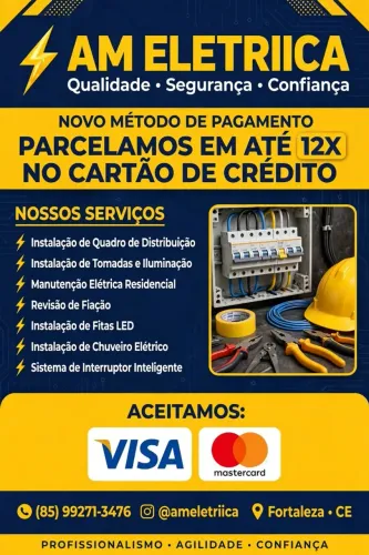 Eletricista residencial e Predial<br>