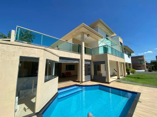 GREENVILLE 2 - Bacelar Imóveis vende casa duplex, 5 suítes, Parque Verde