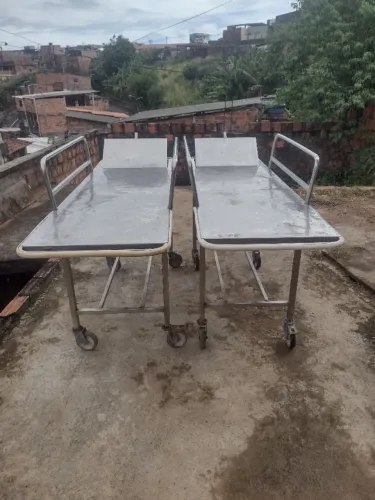 Carro maca hospitalar