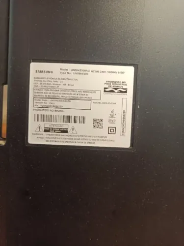 TV SAMSUNG - LED - UN55K5300 - TELA QUEBRADA