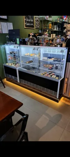 ac vitrine quente fria e neutra Gelopar , novas garantia de fabrica
