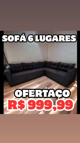 SOFÁ de CANTO, MEGA ESPAÇO! OFERTA Incrível!!