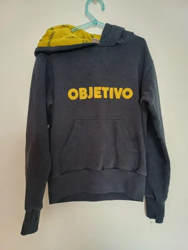 Blusa de moletom do uniforme do Objetivo