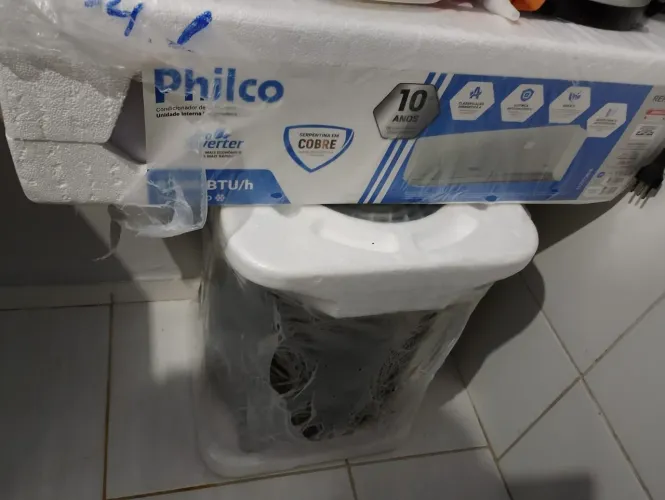 Ar-condicionado Philco 9mil BTUs inverter novo 