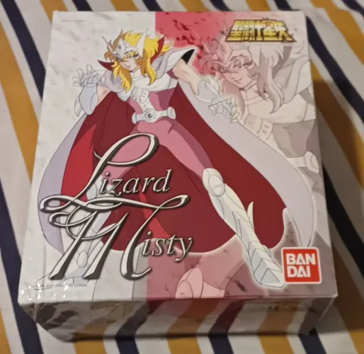 Boneco Cavaleiros do Zodíaco Misty de Lagarto Bandai HK LACRADO 