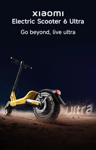 Patinete Scooter Xiaomi 6 Ultra lacrado na caixa com garantia