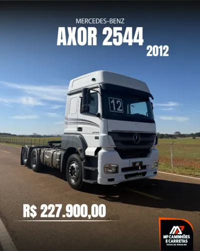 Cavalo Mecânico Mercedes-benz Axor 2544 Ano 2012
