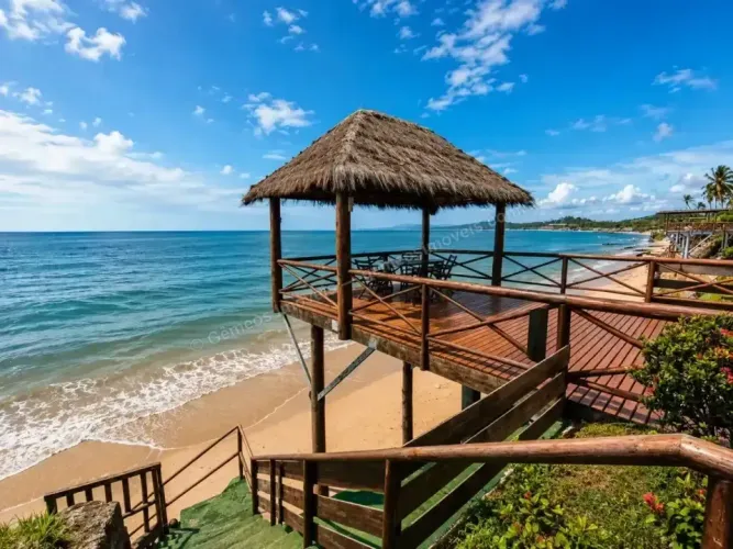 Casa Pé na Areia com 900 m²
