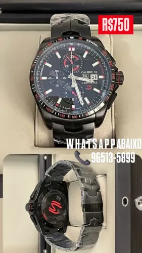 Relógio TAG HEUER CARRERA CALIBRE 16 SENNA - ENTREGAMOS 