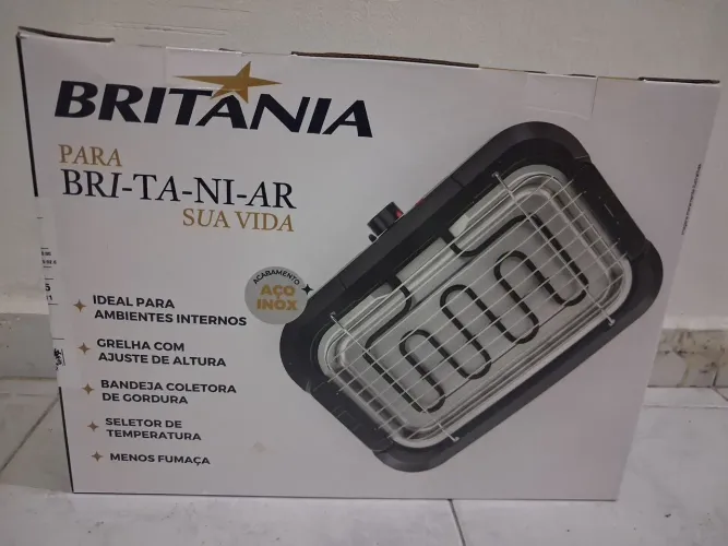Crurrasqueura elétrica NOVA E NA CAIXA