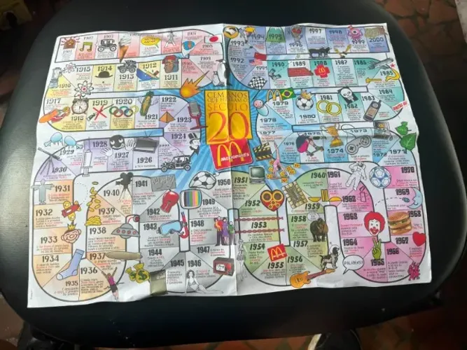 Lâminas de bandeja do McDonald's 2000