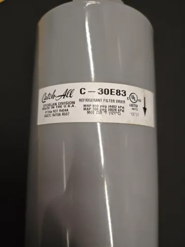 Filtro Secador Sporlan Catch-All C-30E83 - Linha Industrial - Novo