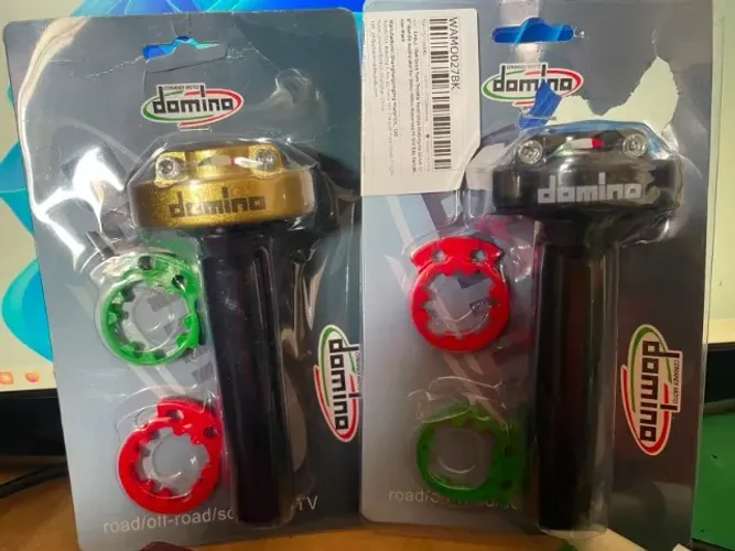 KIT 2 ACELERADORES RÁPIDOS DOMINO PARA MOTO