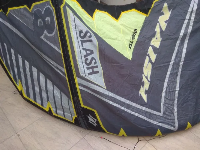 Kite Naish Slash 8mt 17 +barra+mochila ! Pra voar