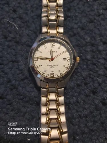 Relógio Orient ZFM-195, Folheado a ouro 18K/23K