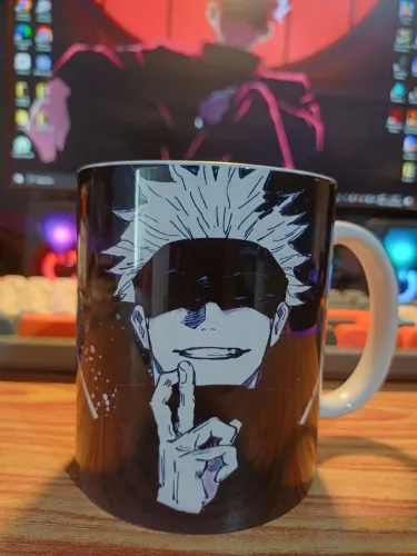 Caneca de Porcelana - Anime Jujutsu Kaisen - NOVO - ENTREGO
