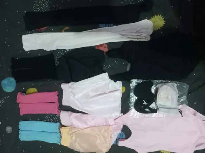 Lote de dança balé menina. Para seis anos.