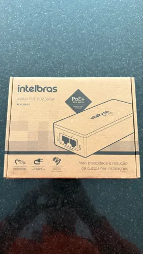 Injetor PoE Intelbras POE 200 AT