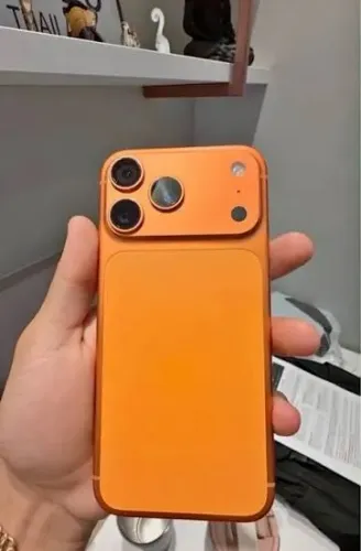 Iphone 17 pro max laranja