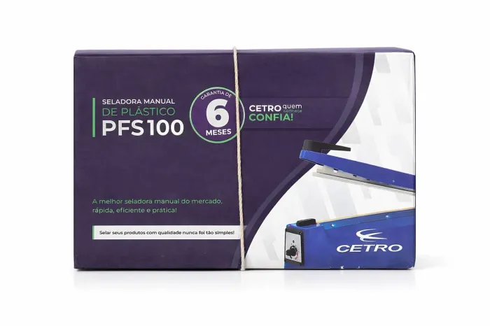 Seladora Manual PFS100 Cetro - Nova | 2 Unidades Disponíveis