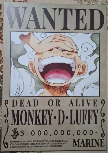 Quadro decorativo Monkey D. Luffy One Piece