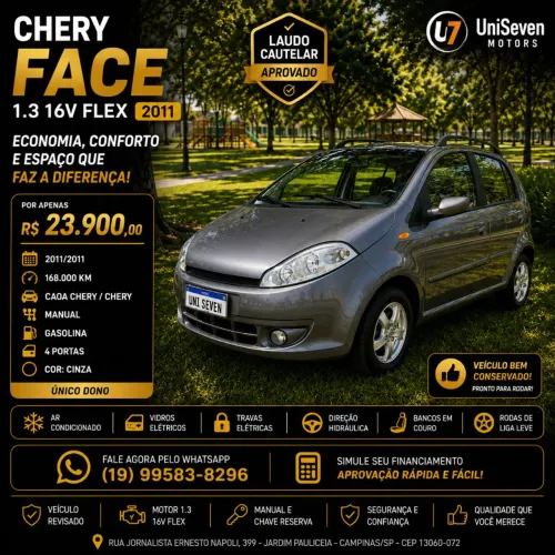 Chery Face 1.3 16v/1.3 16V Flex.mec. 2011