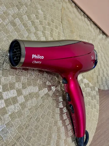 Secador Philco Cherry Pink Profissional 127V - EM PERFEITO ESTADO