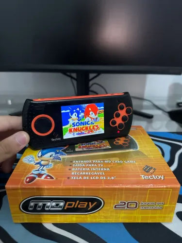 Raro MD Play Tectoy Original + Caixa e Carregador | Funcionando Perfeitamente