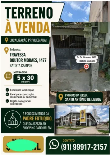 Vende-se terreno.
