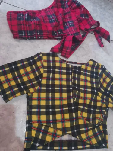 Blusa xadrez 