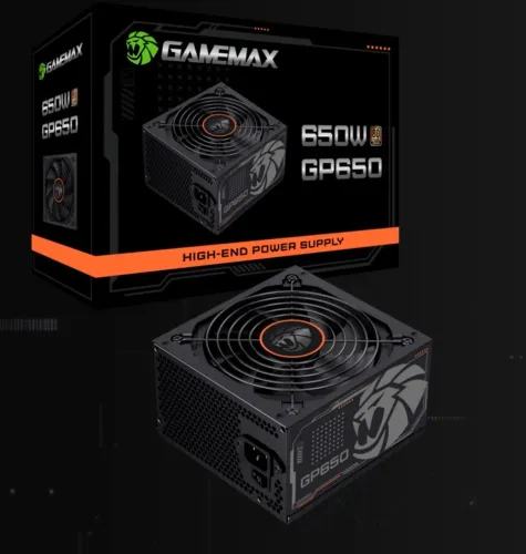 Fonte GameMax 650W GP650 80 Plus Bronze