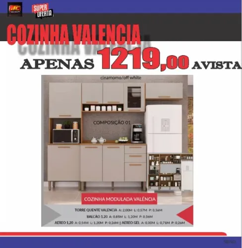 COZINHA VALENCIA COMPLETA
