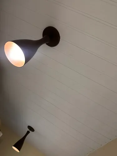 Luminária com lâmpada
