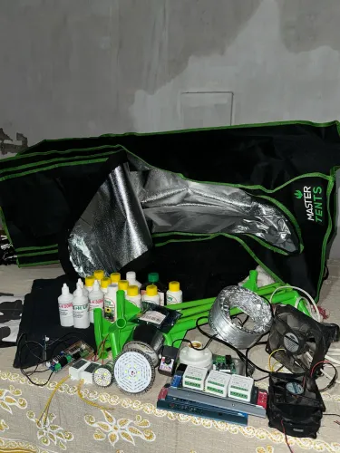 Kit Estufa de Cultivo Indoor Completo + Automação Smart (Alexa) + Fertilizantes
