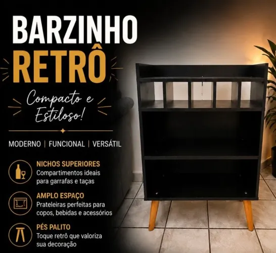 Vendo Barzinho Retrô
