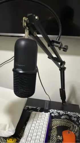 Microfone de mesa HyperX Solocast