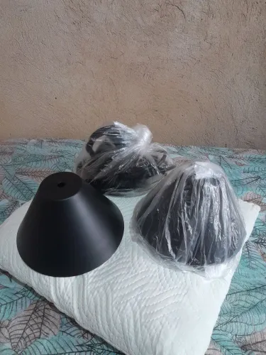 Kit com 3 Luminárias Pendentes 