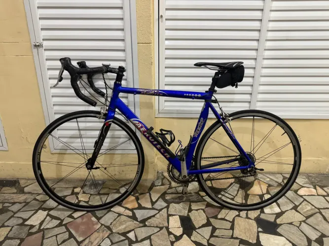 Bicicleta Speed Aerotech Rocket 18v - Garfo Carbon - Tam 52