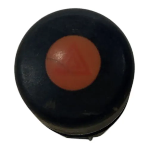Chave Botão Pisca Alerta Atenção Ford Ka 1997 1998 99 E 2000 Preto E Vermelho